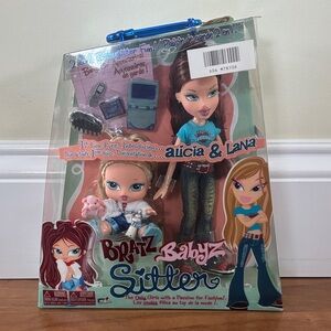 NWT Bratz *RARE* Babyz Sitter Alicia & Lana